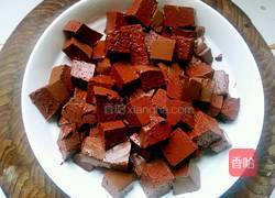 红烧猪血的做法图解1