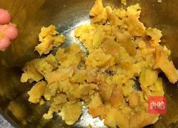 芝心红薯丸的做法图解2
