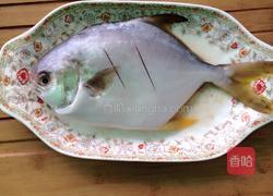香煎白鲳鱼的做法图解3