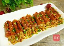 培根金针菇卷的做法图解1