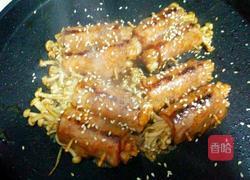 培根金针菇卷的做法图解13