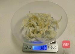 苹果百合炖燕窝的做法图解1