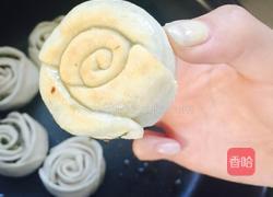 玫瑰花煎饺的做法图解7