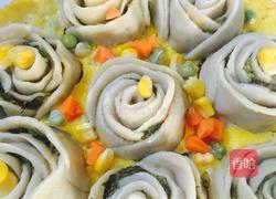 玫瑰花煎饺的做法图解12