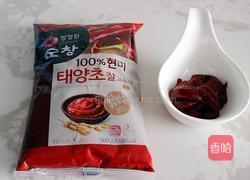 辣白菜炒打糕条的做法图解4