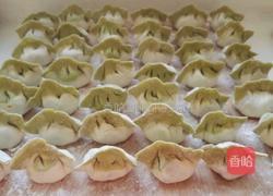 百财饺子(羊肉胡萝卜馅 抹茶版)的做法图解12