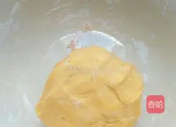 Illustration of how to make pumpkin cake 2
