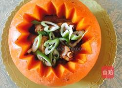 南瓜蒸排骨的做法图解3