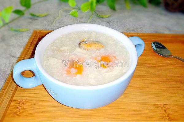 淡菜腐竹胡萝卜粥