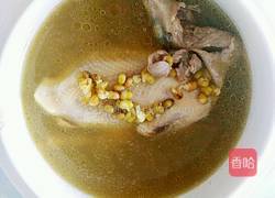 乳鸽百合炖绿豆汤的做法图解6