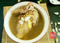 乳鸽百合炖绿豆汤的做法图解8