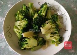 清炒西兰花的做法图解4