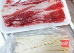 金菇肥牛卷的做法图解1