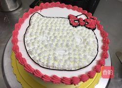 kitty猫蛋糕的做法图解8