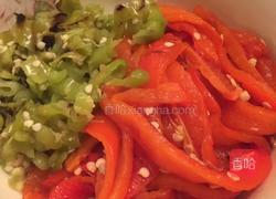 凉拌烤辣椒的做法图解3