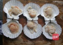 蒜泥扇贝的做法图解2