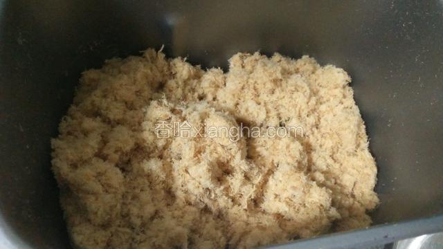 凉十分钟左右，然后启动第二个果酱功能，第二个果酱功能结束，肉松就做好了，晾凉后装在干净无水的盒子里，保存两个月都没有问题