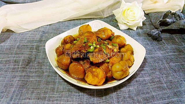 板栗烧鸡翅