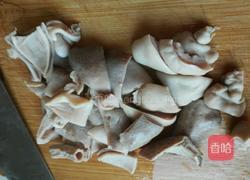 酸菜炒肚片的做法图解3