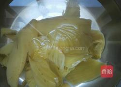 酸菜炒肚片的做法图解4