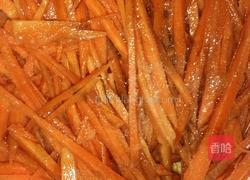 家庭版凉调胡萝卜的做法图解4