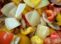 彩椒洋葱土豆片的做法图解9