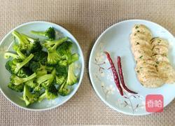 豆腐肉末香肠炒西兰花的做法图解1