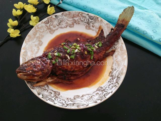 酱烧黄鱼