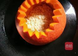 南瓜蒸饭的做法图解2