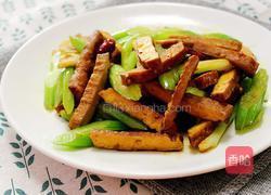 西芹炒香干的做法图解8