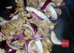 元葱炒牛肉的做法图解4