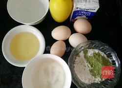 抹茶奶油蛋糕卷的做法图解1