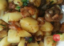 土豆烧鸡腿的做法图解9