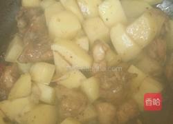 土豆烧鸡腿的做法图解7
