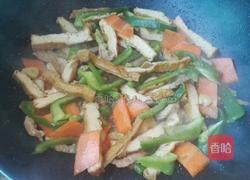青椒油豆腐的做法图解6