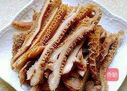 酱爆金钱肚的做法图解3