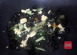 黄瓜木耳炒鸡蛋的做法图解8
