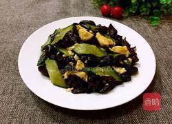 黄瓜木耳炒鸡蛋的做法图解9