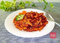 黑椒猪排意面的做法图解7