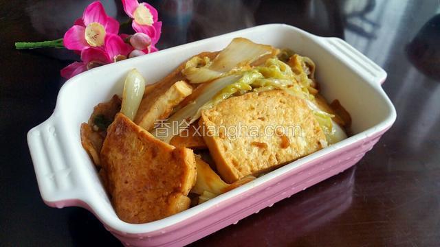 白菜炖豆腐