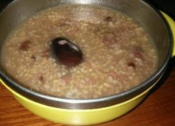红枣糯米三色粥