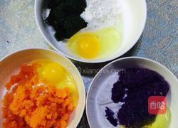三色花饼的做法图解2