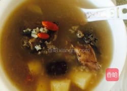 糯米山药乌鸡炖的做法图解7