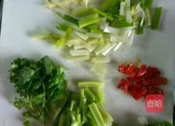 炒羊血的做法图解2