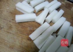 年糕土豆炖白菜的做法图解2