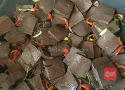 韭菜炒鸭血的做法图解7