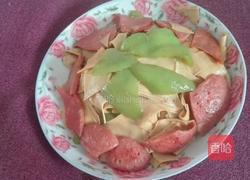 火腿尖椒干豆腐的做法图解6