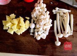 番茄蘑菇羹的做法图解3