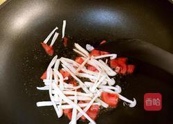 番茄蘑菇羹的做法图解4