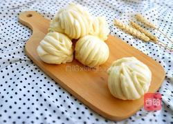 奶香花卷的做法图解20